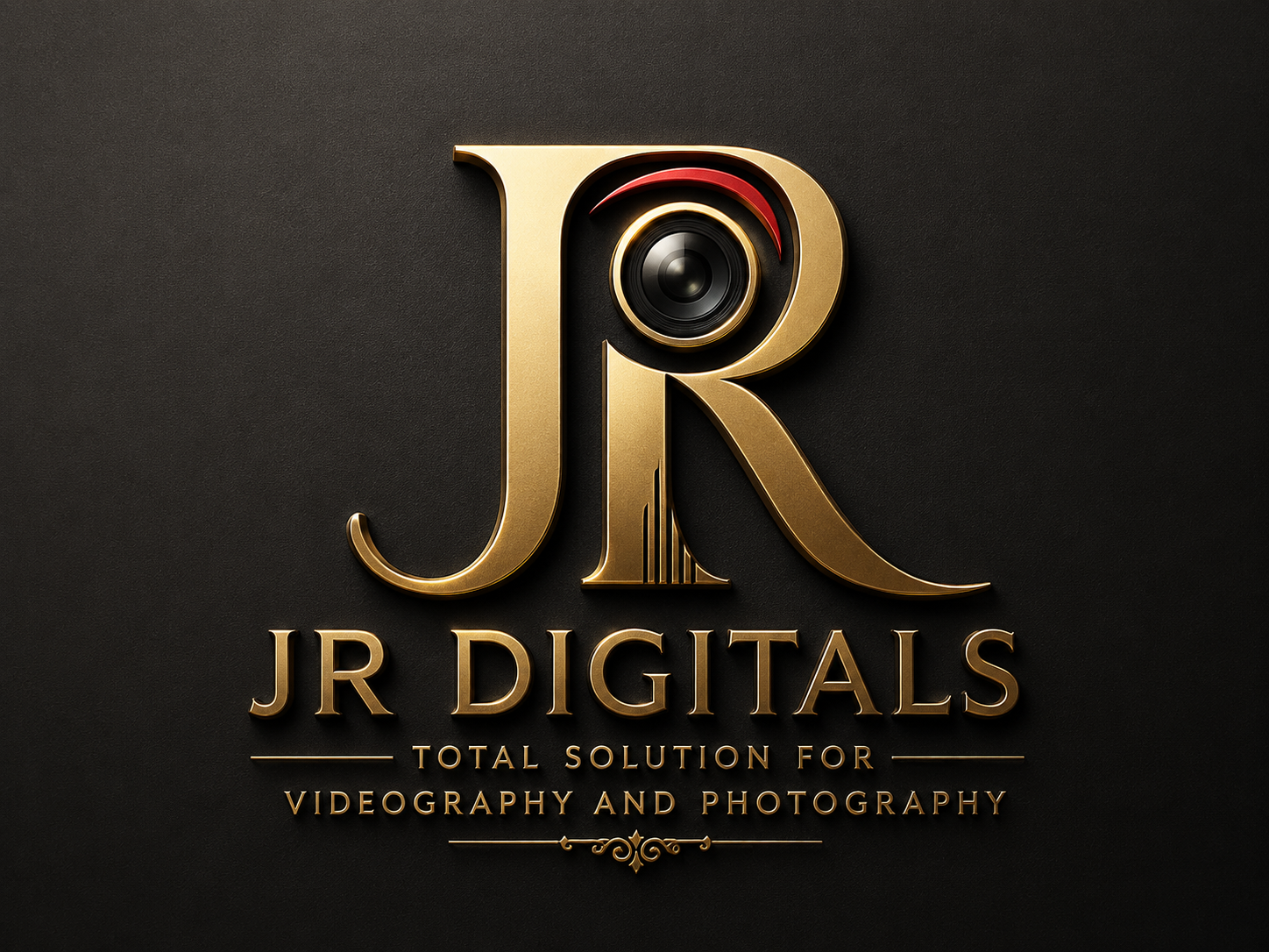 JR Digitals logo — total solution for videography and photography